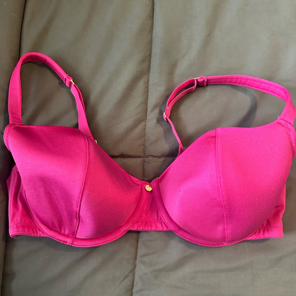 Cacique Pink Underwire Bra | Size 38DD